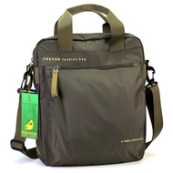 Chinatown Leather กระเป๋าผู้ชาย กระเป๋าผ้าสะพาย Fouvot สีดำ2หูหิ้วขนาดA4แนวตั้งNotebook