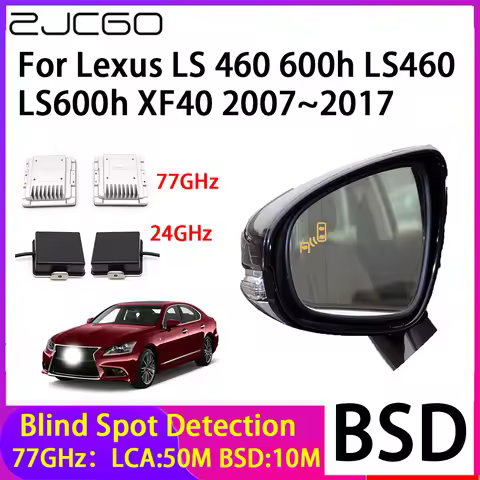 ZJCGO Car Blind Spot Detection BSD Mirror Rear Radar Detection System for Lexus LS 460 600h LS460 LS