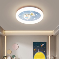 New Modern Led Chandeliers Lamps For Home Children room Study Bedroom Baby Cartoon Blue Clouds Astronaut Ceiling Lights