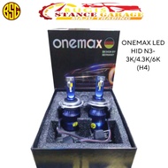 BSG PRO ONEMAX LED HID N3- 3K/4.3K/6K (H4)