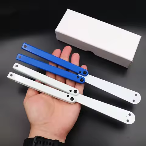 XDYY Squiddy Series Balisong Clone Plastic Folding Free-Swinging EDC Trainer