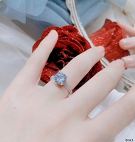 Nhẫn bạc nữ mặt đá 7li chất liệu bằng bạc s925 MS0607