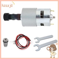 DC Motor CNC 775 Spindle Motor 100W 12-24VDC 10000RMP + ER11 Collet for DIY Mini CNC 3018 3018Pro 30