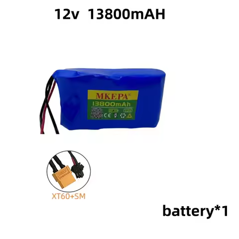 12V 13800mAh 32700 lithium iron phosphate battery pack with 4S1P structure and built-in 40A balanced