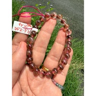 (A385)(7,6-7,9mm)Aura bracelet with vip hair