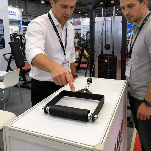 T Bar Row Handle Steel Non-Slip Universal T Bar Cable Attachments Home Gym Pulldown Rubber Grip for 