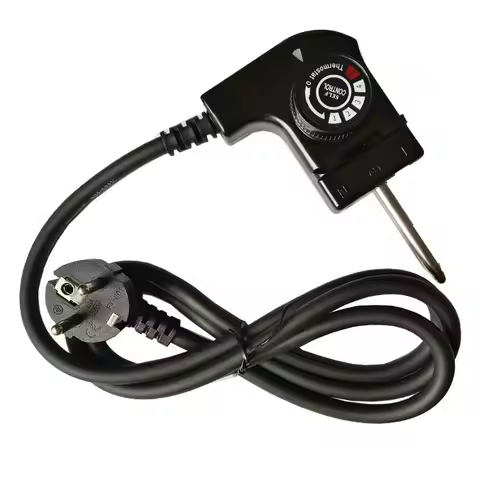 110V 220V 1.5M Power Cable/5 Gear Temperature Control Switch/Coupler Plug 3 In 1 2500W Hotpot Barbec