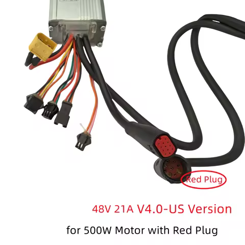 Original 48V 21A Brushless DC Motor Controller for OUXI V8 Electric Bicycle Controller Replace Parts