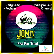 Jom Tv App Player / jom tv /2023 / series / movie / live tv / Movie / Drama Malay Trial or Package