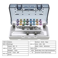 GREATLH Dental Implant Torque Wrench Ratchet Colorful Torque Wrench Ratchet Prosthetic Kit Dental In