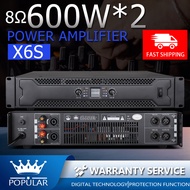 เพาเวอร์แอมป์ X6s แท้ พาวเวอร์แอมกลางแจ้ง power amp 600W เพาเวอร์แอมป์กลางแจ้ง เครื่องเสียงกลางแจ้ง 