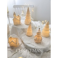 christmas gift ideas christmas gifts for colleagues Nordic Christmas Ceramic House Castle Desktop De