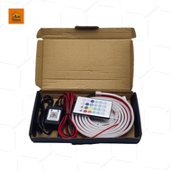 1ชุด ไฟเดย์ไลท์ LED 12V สุดคุ้ม!! ปรับปรับผ่านแอพฯ หรือรีโมทได้ในตัวเดียว Daylight (DRL) รถยนต์ รถรุ