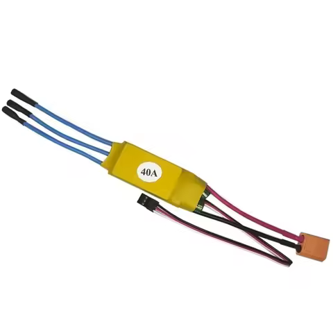 HW30A 40A Brushless ESC BEC Function T Plug Electronic Speed Controller Easy Use Banana Head Mini Qu