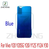 For Vivo Y20 Y20SG Y20i Y12S Y12A Y30 Battery Back Cover Rear Door Replacement Housing
