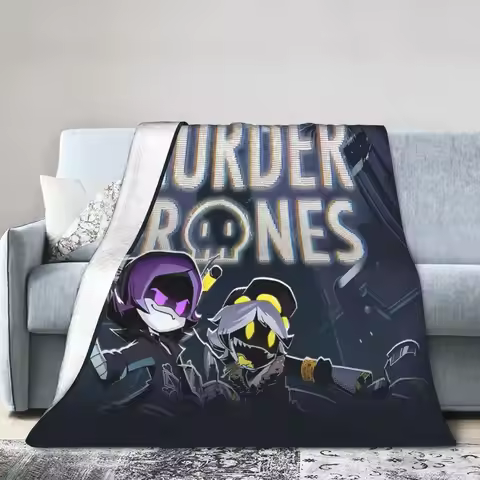 Y2K murders drones uzi Blankets Super Soft Fleece Comfortable Throw Blanket Machine Washable