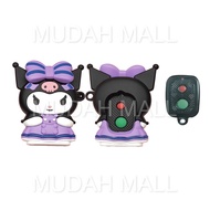 KUROMI 2005-2010 Perodua Myvi Alza Viva Kelisa Kancil Car TPU Key Cover Kunci Sarung Kunci Kereta Ca