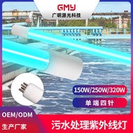 Sewage Treatment Ultraviolet Lamp Single-Ended Four-Needle 254nm Germicidal Lamp 320W High Power UVC