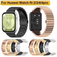 Stainless Steel Strap For Huawei Watch Fit 3 Strap Classic Huawei watch Fit 4 Strap Huawei fit 3 Str