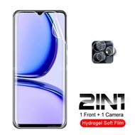 LAYAR Screen Protector Compatible for Realme C53 Realme C51 3-in-1 Hydrogel/