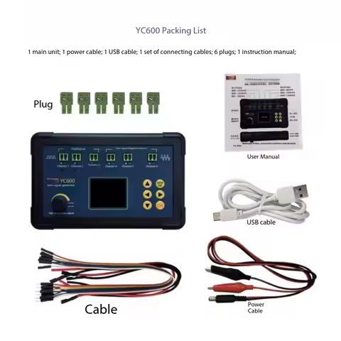 YC600 Auto CKP CMP Signal Generator Special Used for Automobiles Motorcycles Trucks Excavators ECU