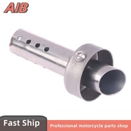 AIBITe Exhaust Silencer Motorcycle Exhaust Muffler DB Killer Silencer End Catalyst