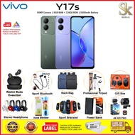Vivo Y17s 4G Smartphone | 6GB RAM + 128GB ROM | 1 Year Warranty By Vivo Malaysia Set