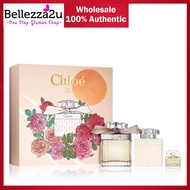 Wholesale Chloe Eau De Parfum 75ml Body Lotion 100ml Perfum 5ml 3 in 1 Gift Set Perfume For Women