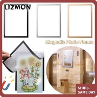 LIZMON Magnetic Photo Frame, Self Adhesive A3 A4 8.5x11inch Magnetic Picture Frames, Photo Display P