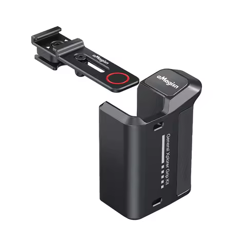 Aluminum Alloy Xplorer Grip Kit Handle Street Grip Vlog Holder for DJI Action 5Pro/4/3/Insta360 Ace 