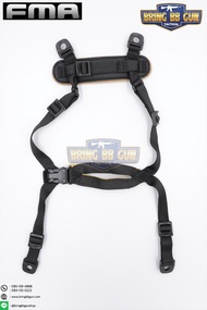 สายรัดคาง ยี่ห้อ FMA รุ่น ทรงตัว H (FMA MICH Helmet Retention System H-Nape)  สำหรับหมวกทหาร คุณสมบั