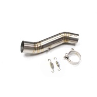 Motorcycle Stainless Steel Exhaust Mid Connection Pipe For Honda CB400X CB500X CB500FCBR400R  Middle
