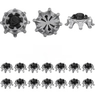 Quick Removal Golf Shoe Spikes Spiral Eight-legged Wear-resistant Durable Black Gray Shoe Accessorie