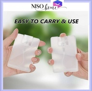 20ml Card Type Spray Bottle For Pocket Sanitizer / Perfume Blossom