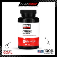 Force Factor Caffeine 200mg - 100 Tablets