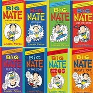 Big nate big nate 8 Volumes Children English Black White Comics Humorous Bridge Chapter Book