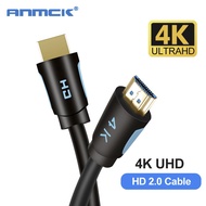 Anmck HDMI-compatible Cable 4K 60Hz 2.0 Version 0.5m to 15m Support ARC HDR 3D Male to Male Wire for HD TVBox XBOX PS4 P