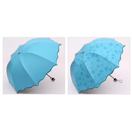 WAREHOUSE SALE!! Magic Umbrella 3D Folding Umbrella with Motif appears when wet