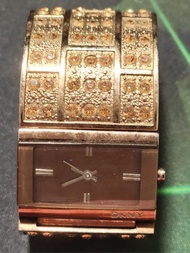 DKNY 玫瑰金鑲鑽手鐲錶