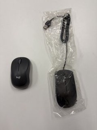 Logitech 無線滑鼠 & Lenovo 有線滑鼠