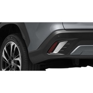 Toyota Corolla Cross Rear Bumper Decoration Eyebrows Chrome/Black/Blue