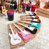 Dluxe Electric Guitar Original Dluxe DT 100 PK Tele Pink Electric Guitar T Style Model