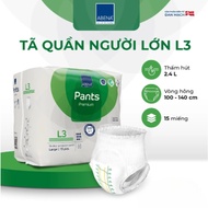 [Top Value] Abena Pants Premium L3 adult diaper Pants absorbent 2.400ml Pack of 15 pieces - Imported