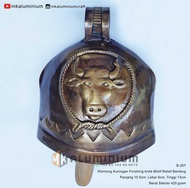 Klontongan Banteng Finishing Antik - Klontong Kerbau - Klontongan Sapi Kuningan - MK Aluminium B207