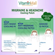 [TRIPLE PACK] Labottach Anti Migraine Headache Relief Patch - Faster Acting Than Migraine Relief Cap