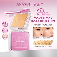 Hanasui Next Level Coverlock Powder Foundation - Porefect Blur, Flawless Looking & 4X Oil Control Ba
