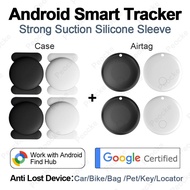 Smart Tags Bluetooth GPS Portable Tracker with Magnet Holder Work with Google Find Hub Device Tracke