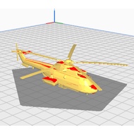 EC 725 Helicopter Miniature Size 40cm Order