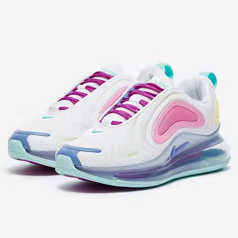 Nike Genuine Air Max 720 Women's Air Cushion Running Shoes AR9293-102