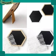 Letter board hexagon felt message board Letter board nameplate COD